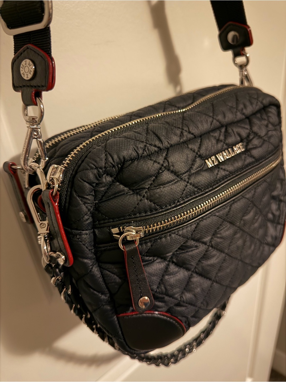 MZ Wallace Crosby Black Crossbody Bag - Picture 3 of 12